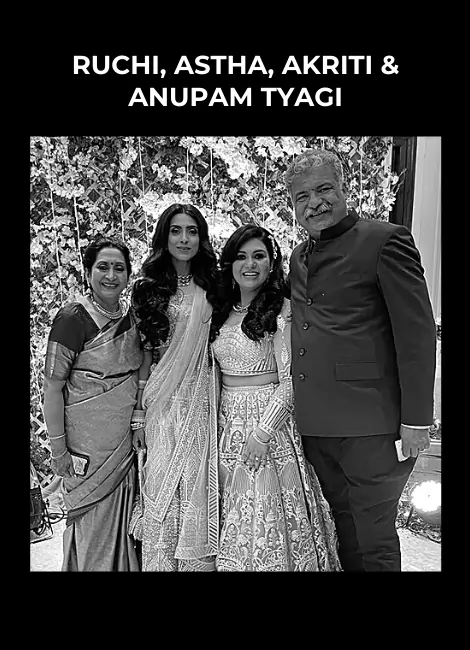 Ruchi, Astha, Akriti & Anupam Tyagi