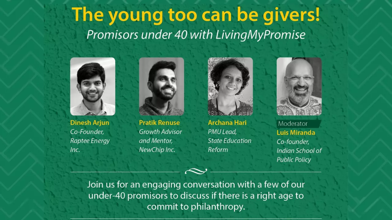PAST EVENT | THE YOUNG TOO CAN BE GIVERS!